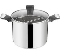 LAGOSTINA Pentola a Induzione Cuoci Pasta in Acciaio Inox cm 22 - Unlimited