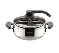 Lagostina Pentola A Pressione Mia Easyup Acciaio Inox, Acciaio, 3,5 Litri - 302203