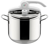 LAGOSTINA Pentola a Pressione Induzione Inox 7 Lt cm 22 Itala Lagoeasy'up