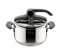 LAGOSTINA - PENTOLA A PRESSIONE - MIA - INOX - INDUZIONE 5Lt - LAGOEASY'UP onforme]