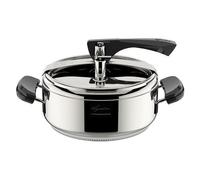 Lagostina Pentola pressione Inox (3,5Lt) con cestello LAGOFUSION CLASSICA Cromo