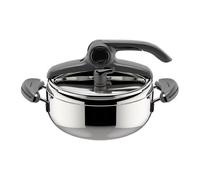 Lagostina Pentola pressione Inox (3,5Lt) MIA LAGOEASY'UP Cromo lucido
