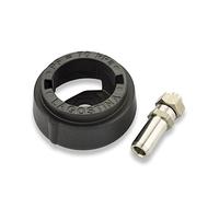 Lagostina Ricambi Valvola di Esercizio Vitamin Cromata a 2 Pressioni, Parte Inferiore, Nero