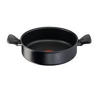 Lagostina Rigenera Green Casseruola Bassa Antiaderente in Alluminio 100% Riciclato Ø 24 cm, Pentola Induzione Gas e Forno, Rivestimento Antigraffio, Manico Ergonomico
