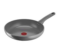 Lagostina Risorsa Padella 30 cm, Rivestimento in Ceramica Antiaderente, Scorrevolezza Ottimale, Indicatore di Temperatura Thermo-Signal, Induzione, 010274040130