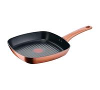 Lagostina Rosé, Grill Antiaderente 26x26 cm, Colore Oro Rosa
