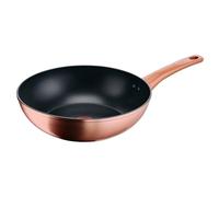 Lagostina Rosé, Wok Antiaderente Ø 28 cm, Colore Oro Rosa
