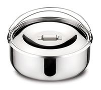 Lagostina Scodello con coperchio, Accessorio per Pentola a Pressione capacità 7 / 9 Litri, Acciaio Inox, Diametro 20 cm