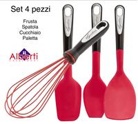 LAGOSTINA SET 4 MESTOLI CUCINA SILICONE INGENIO SMART QUALITÀ EXTRA