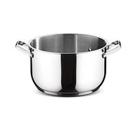 Lagostina Sfiziosa Casseruola, Acciaio Inossidabile, Grigio, 20 cm