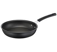 Lagostina Tempra Padella 1 Manico, Antiaderente Multistrato, Adatta All'Induzione, Alluminio, Nero, Diametro 24 cm