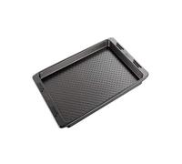 Lagostina Virtuosa Teglia Rettangolare, antiaderente, grigio, dimensioni interne 26.5x36 cm, esterne 28.5x42