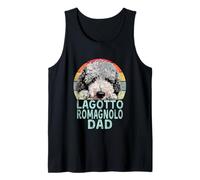 Lagotto Romagnolo Dog Dad Retro I Miei Cani Sono Il Mio Cardio Canotta