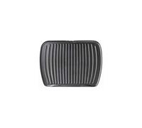 Lagrange 010322 - Piastra per cucinare panini/carne, in ghisa d’alluminio, 25 cm