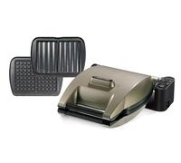 Lagrange 019422 Macchina per Waffle, 1200 W, Grigio