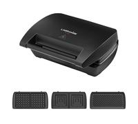 LAGRANGE - Cialde Mini maxi con set di piastre Cialde e croque-signeur e panini 900W