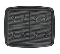 LAGRANGE gioco di cottura di 4 cialde con rivestimento per Cialdiera Super 2 nero