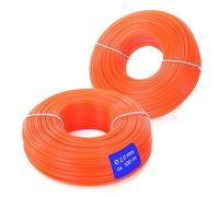LaGreen Set di 2 fili in nylon per decespugliatore - Filo decespugliatore rotondo adatto per tagliare prati, bordi del prato ed erbacce (2,0 mm x 100 m)
