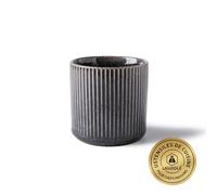 Laguiole - 4 tazze in gres reattivo D7,2xH7,5cm CHARBON