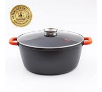 Laguiole - Casseruola Greblon C2+ a induzione 40 cm 19,6L nero antiaderente
