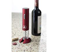 LAGUIOLE - Cavatappi Elettrico con Supporto Tagliacapsule - plastica - rosso