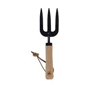 LAGUIOLE - LAGUIOLE, 40269054, Forca per fiori, Giardinaggio, Terrazza, Multifunzione, Scavo, Spostamento, Strumento, Lama in acciaio, Nero, Manico in legno di frassino naturale