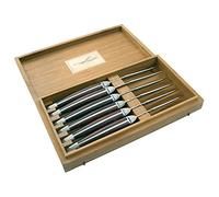LAGUIOLE - Set di 6 Coltelli da Bistecca - Manico in Palissandro