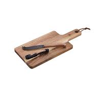 Laguiole - Set nero per formaggio e vino