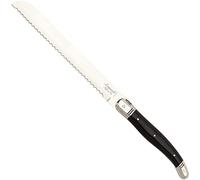 Laguiole Style de Vie Coltello Pane Premium Line 21cm, nero