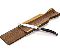 Laguiole Style de Vie salsiccia con coltello, legno di acacia