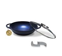 LAGUIOLE - Wok 32 cm nero antiaderente Blu Diamond induzione