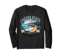Laguna Beach California Surf Maglia a Manica