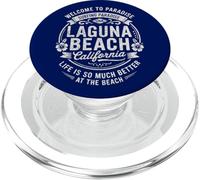 Laguna Beach California USA Vintage Paradise Opera d'arte PopSockets PopGrip per MagSafe