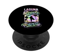 Laguna Beach Girls Trip California Palma abbinata PopSockets PopGrip Adesivo