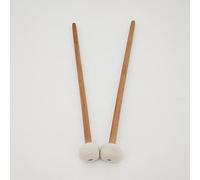 Lahdrhab 1 paio di bacchette in feltro con manico in legno, accessori per strumenti a percussione