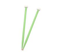 Lahdrhab 2Piece Percussione Strumenti Accessori Acero Feltro Timpani Bacchette Tamburo Verde