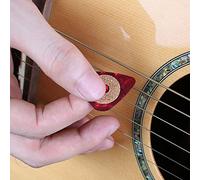 Lahdrhab 30 plettri per chitarra con impugnatura antiscivolo, accessori per plettro per chitarra elettrica, guarnizione antiscivolo