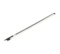 Lahdrhab Arco per violino 4/4 Fiore Composito Fibra di Carbonio Puro Equiseto Intagliato Plus Line Argento Pelle di Pecora Riposo Mano Arco Strumenti Musicali Accessori Forniture