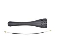 Lahdrhab Cordiera universale per violoncello 3/4 e 4/4 con corda di coda 2 pezzi in lega di alluminio piastra di trazione regolabile parti per strumenti musicali