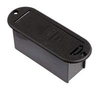 Lahdrhab Custodia con batteria da 9 V per pickup attivo per chitarra e basso