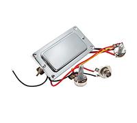 Lahdrhab Kit di cablaggio per chitarra elettrica precablato a doppia bobina Humbucker per chitarra con potenziometro da 500 K potenziometro e potenziometro