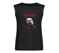 Lahe Men's Candlemass - Epicus Doomicus Metallicus, Album Cover DTG T shirt Vest for Men Size M
