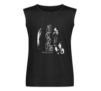Lahe The Doors Jim Morrison Men's T-Shirt Vest for Men Size M