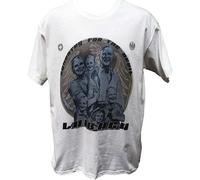 Laibach Martial Industrial 242 Men's T-Shirt Metal Front Swans Young Gods White XL