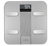 Laica PS7005 bilance pesapersone Rettangolo Grigio, Acciaio inossidabile Bilancia pesapersone elettronica