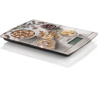 Bilancia elettronica da cucina LAICA, bilancina digitale, per cucinare, in grammi o once, display LCD ad alta precisione e vetro temprato, funzione Tara, ricaricabile, portata 5 kg - Design Pop