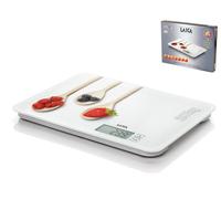 Laica Bilancia da cucina elettronica 20 kg, 1 g, Multicolore, Bianco, Superficie