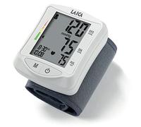 Laica BM1006 monitor per il battito cardiaco Polso Grigio, Bianco