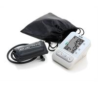 Laica BM2301 Misuratore di Pressione Sanguigna da Braccio Automatico, 120 Memorie Totali, Bianco/Argento