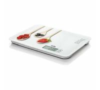 Laica KS-5020W Bilancia da Cucina Bianca Display LCD Portata 20 Kg